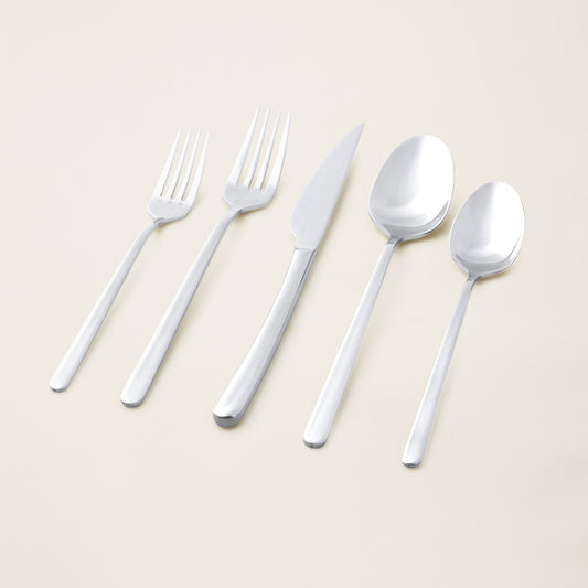 Emilia Mirror 20-Piece Flatware Set - Image 5 - Italic Unknown