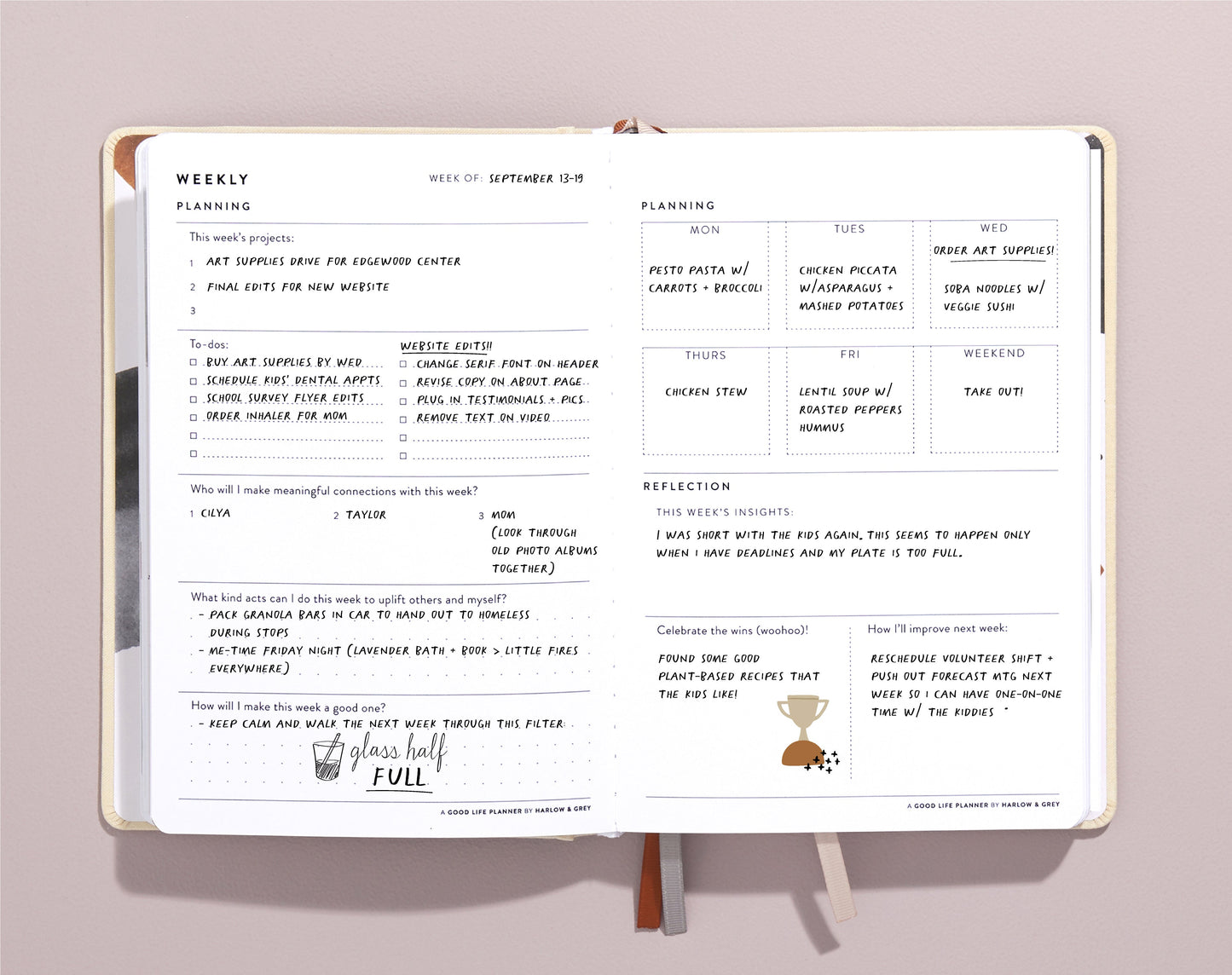 A Good Life Planner