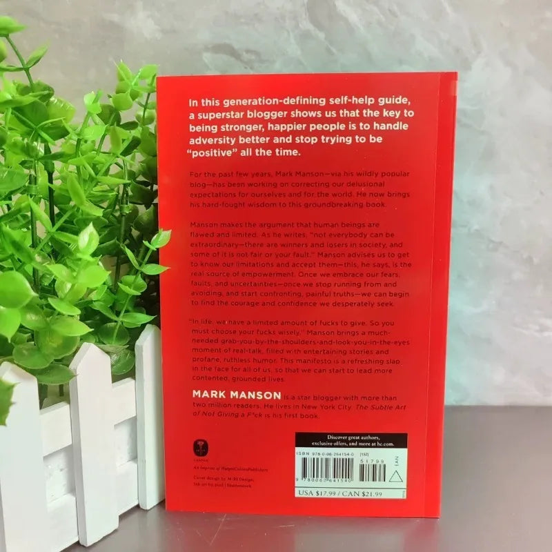 The Subtle Art of Not Giving A F*ck by Mark Manson