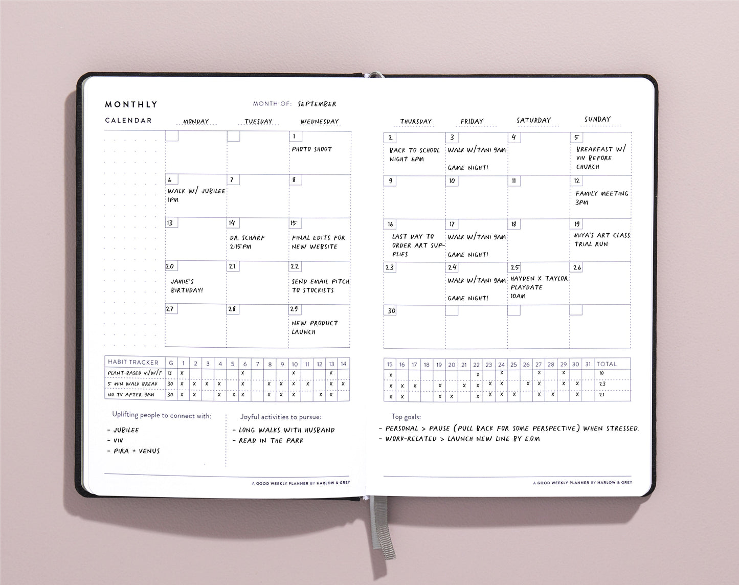 A Good Weekly Planner