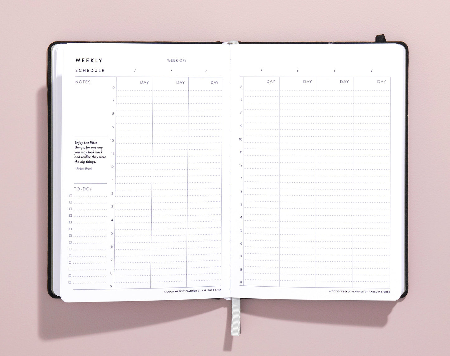 A Good Weekly Planner