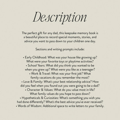 Dad’s Story